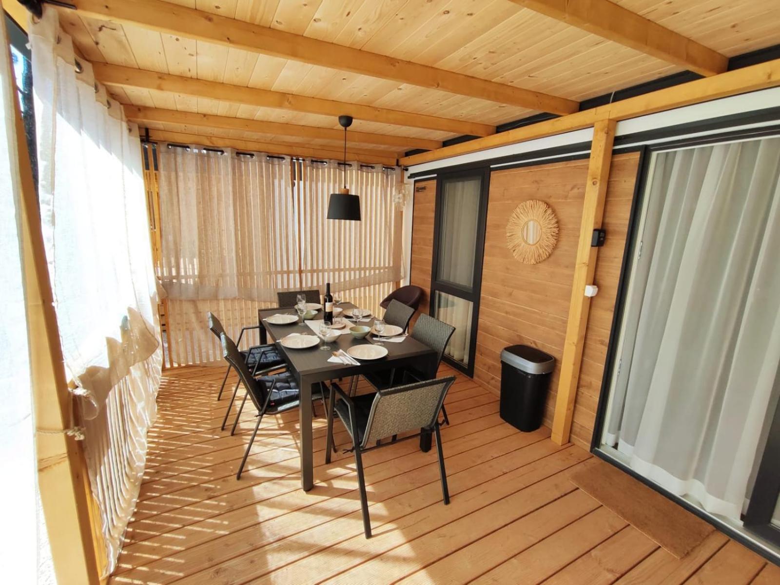 Mobile Home Kala Biograd Na Moru Exteriör bild